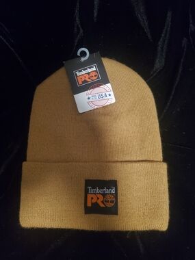 Timberland PRO Men's Caramel Knit Cuffed Beanie